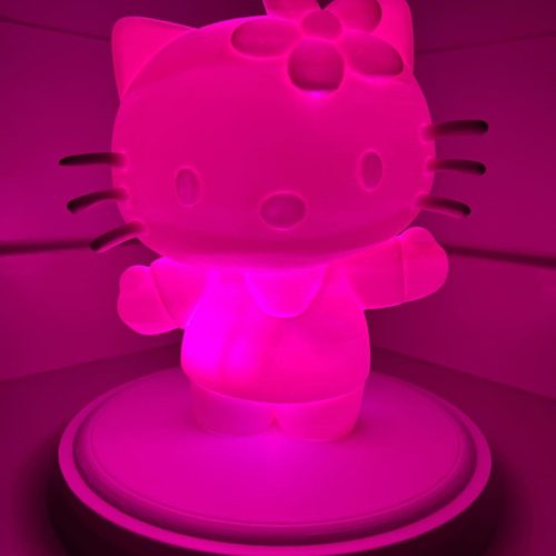 Lámpara Infantil Hello Kitty Personalizada - Impresión 3D