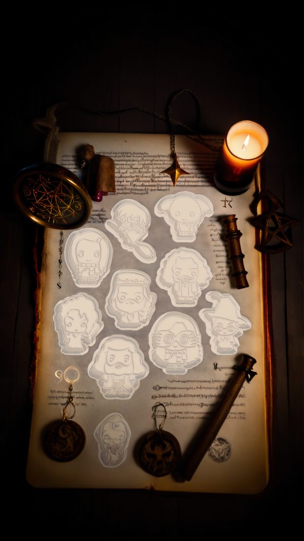 Harry Potter - Pack Cortadores de Galletas Diseño 3D