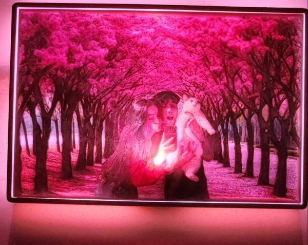 p128-c1 Lámpara Litofanía Personalizada LED - Impresión 3D