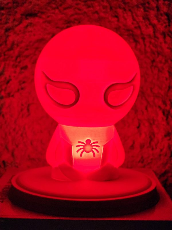 Lámpara Marvel Spider-Man Hombre Araña - Impresión 3D