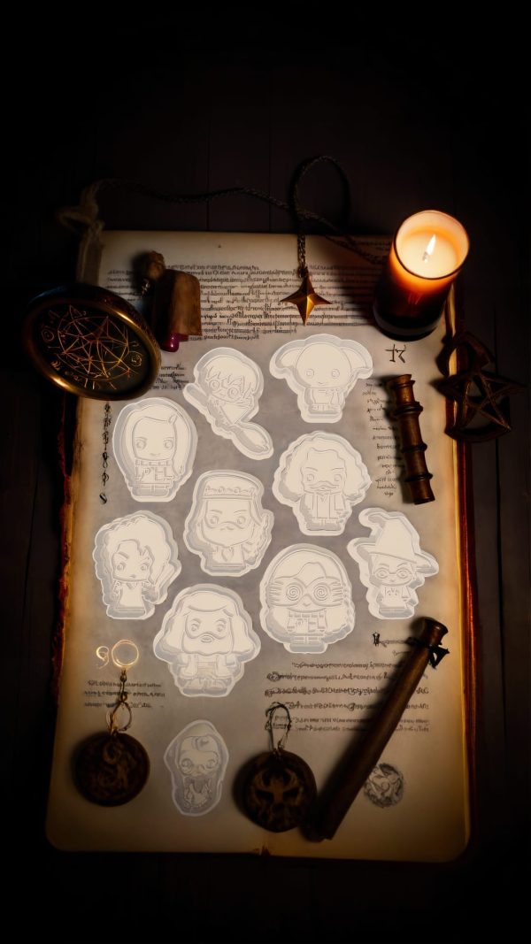 Harry Potter - Pack Cortadores de Galletas Diseño 3D | Ultra3D Chile