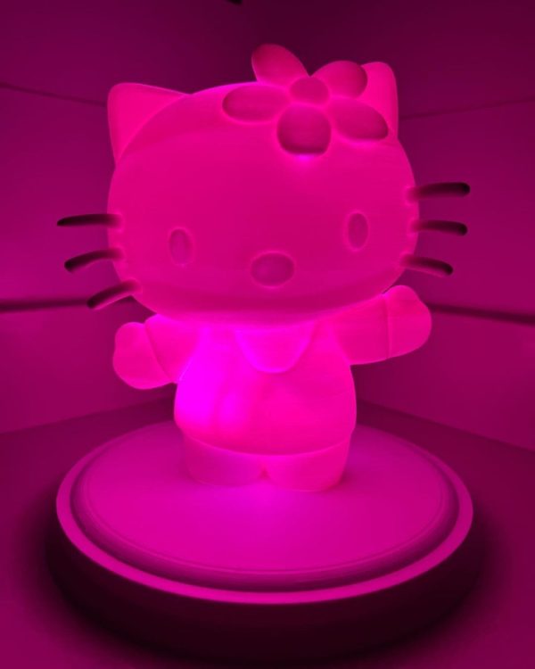 Lámpara Infantil Hello Kitty Personalizada - Impresión 3D | Ultra3D Chile