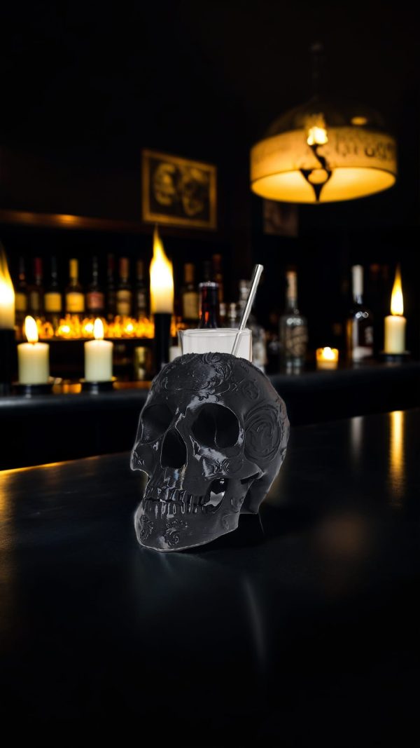 Portavasos Calavera Mexicana 2 - Diseño 3D – imagen 3 Portavasos Calavera Mexicana 2 - Diseño 3D – vista 3 | Ultra3D Chile