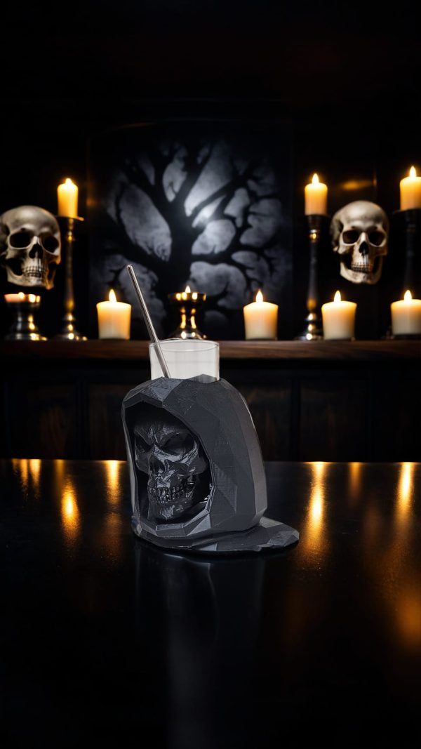 Portavasos Skeletor - Diseño 3D Chile – vista 3 | Ultra3D Chile