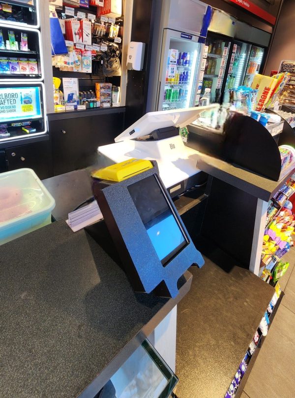 Soporte Fijo para Terminal POS - Impresión 3D – vista 2 | Ultra3D Chile