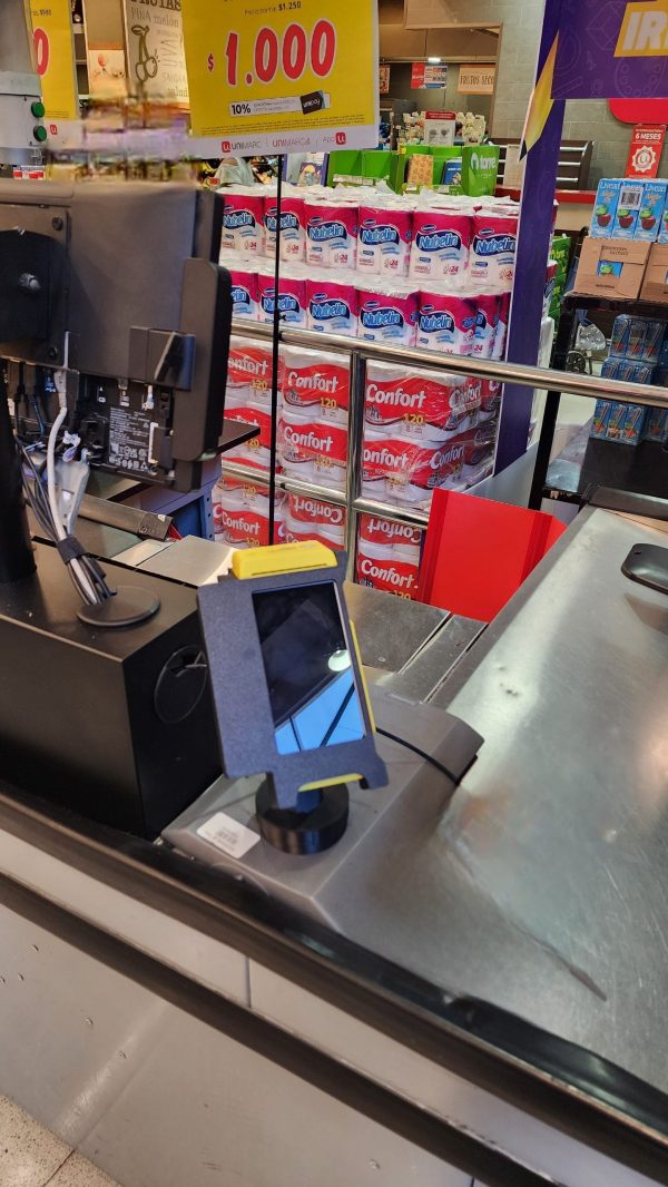 Soporte Giratorio 360° para Terminal POS - 3D – vista 2 | Ultra3D Chile