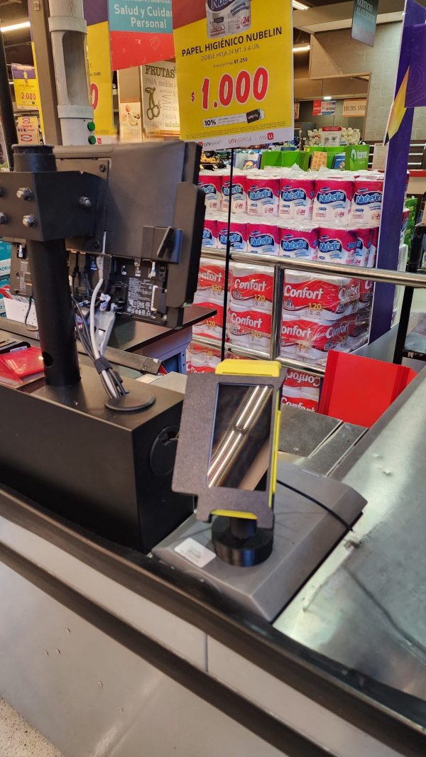 Soporte Giratorio 360° para Terminal POS - 3D | Ultra3D Chile