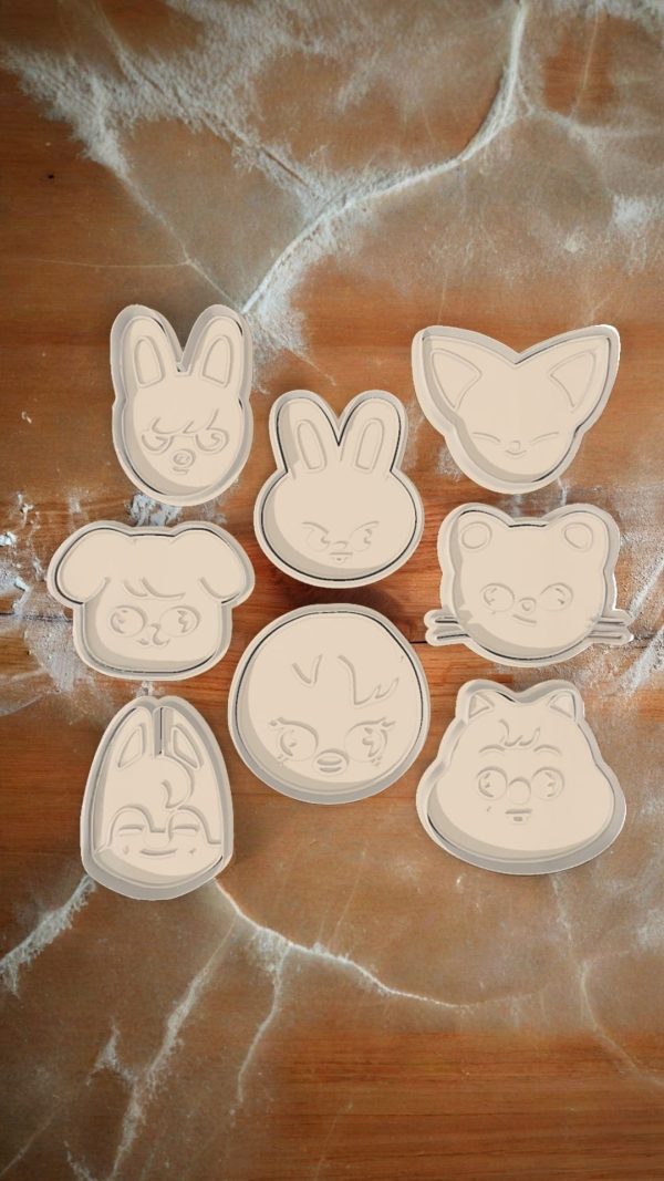 Stray Kids - Pack Cortadores de Galletas Diseño 3D | Ultra3D Chile